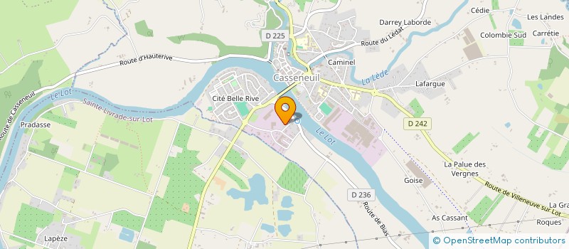 localisation de l'entreprise MADAME ALEXANDRA CRAPANZANO à CASSENEUIL