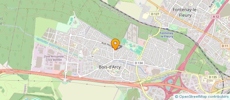 localisation de l'entreprise MADAME ALEXANDRA CULLET  BOIS-D'ARCY