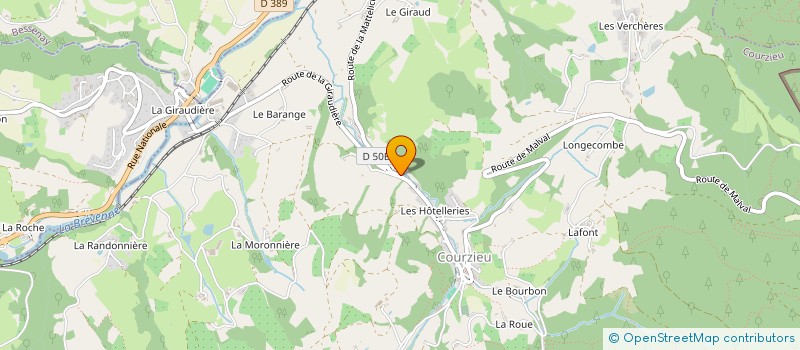 localisation de l'entreprise MADAME ALEXANDRA CUPAIOLO à COURZIEU