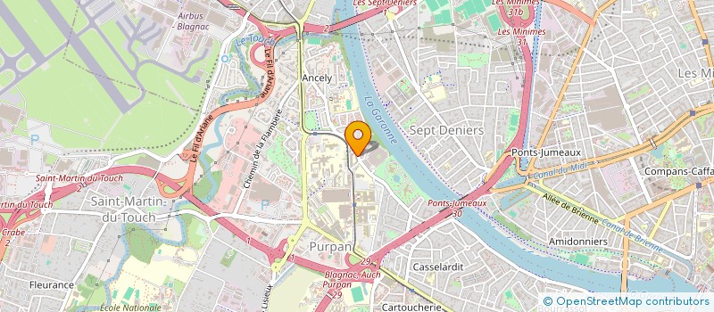 localisation de l'entreprise MADAME ALEXANDRA DANILOVA à TOULOUSE