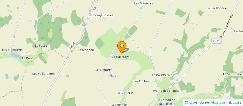 localisation de l'entreprise MADAME ALEXANDRA DANSAULT  SAINT-EPAIN