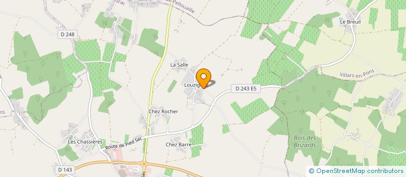 localisation de l'entreprise MADAME ALEXANDRA DARDOISE  GEMOZAC