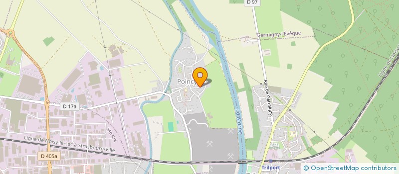 localisation de l'entreprise MADAME ALEXANDRA DARDOT  POINCY