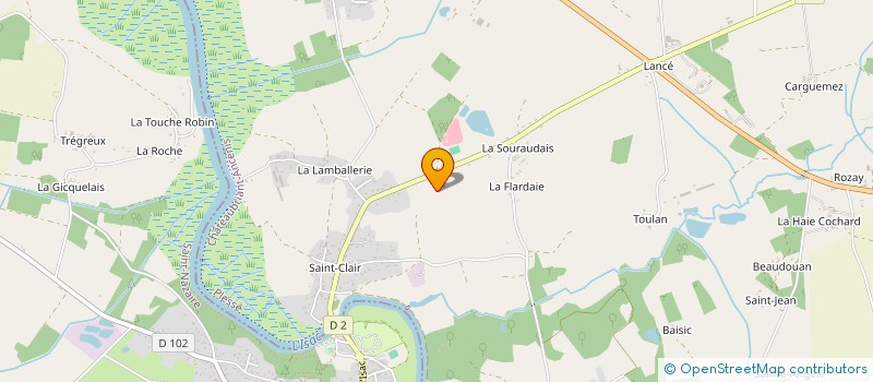 localisation de l'entreprise MADAME ALEXANDRA DASSARGUES  PLESSE