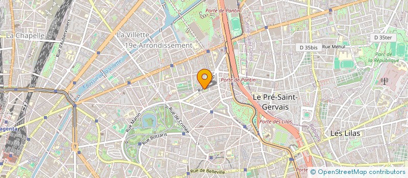 localisation de l'entreprise MADAME ALEXANDRA DAUTEL  PARIS