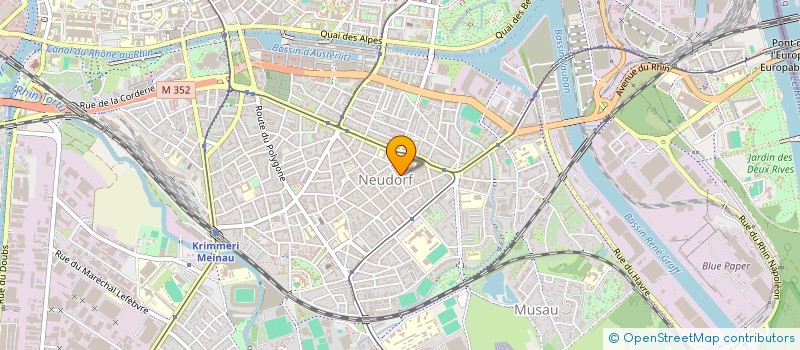 localisation de l'entreprise MADAME ALEXANDRA DAVID à STRASBOURG