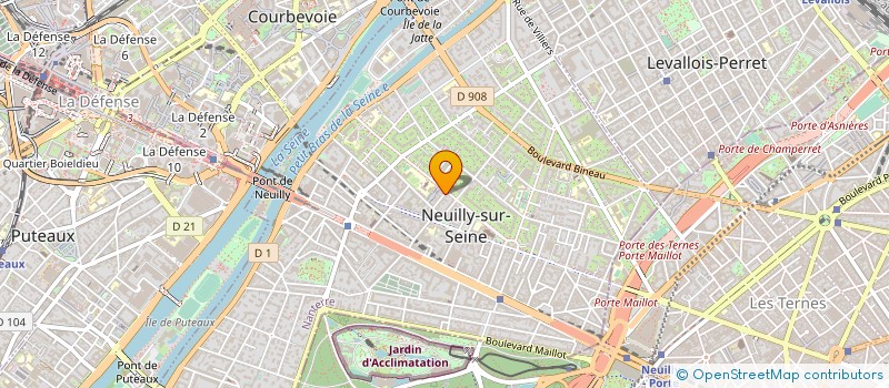 localisation de l'entreprise MADAME ALEXANDRA DE BROCA à NEUILLY-SUR-SEINE