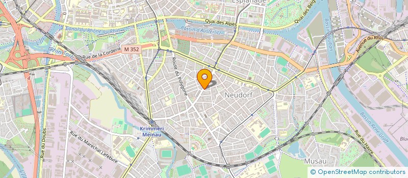 localisation de l'entreprise MADAME ALEXANDRA DE HERRERA ZABE à STRASBOURG