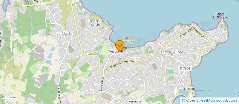 localisation de l'entreprise MADAME ALEXANDRA DE LA LAURENCIE  PERROS-GUIREC