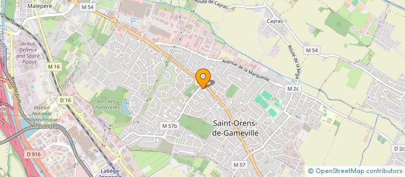 localisation de l'entreprise MADAME ALEXANDRA DE LAPEYRE DE BELLAIRE  SAINT-PAUL-SUR-SAVE