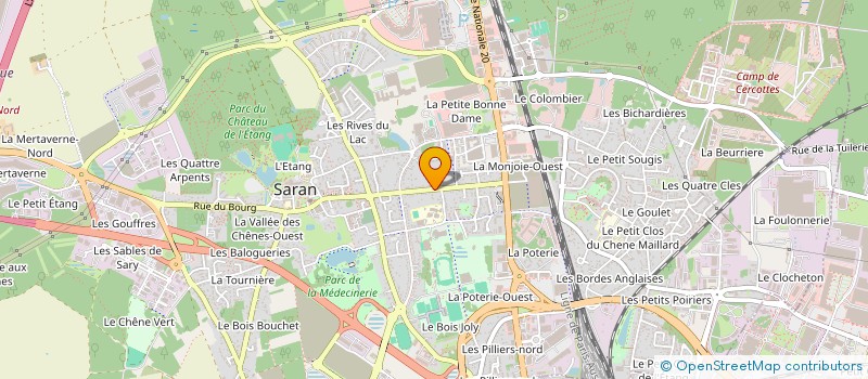 localisation de l'entreprise MADAME ALEXANDRA DE MENECH à SARAN