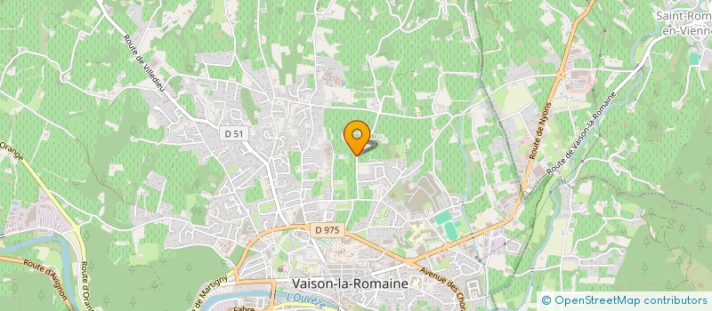 localisation de l'entreprise MADAME ALEXANDRA DE SALINS  VAISON-LA-ROMAINE