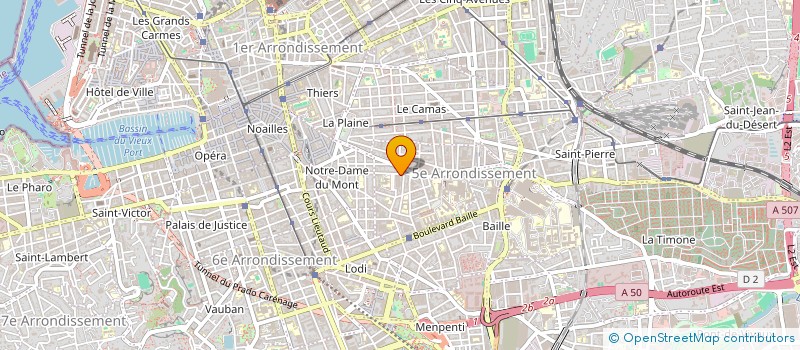 localisation de l'entreprise MADAME ALEXANDRA DEAC à MARSEILLE