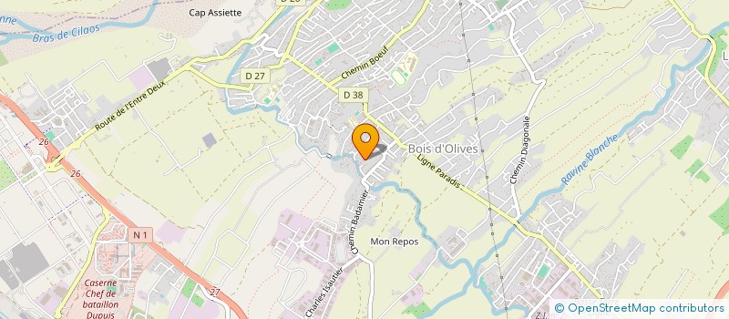 localisation de l'entreprise MADAME ALEXANDRA DEBESE  SAINT-PIERRE