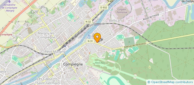 localisation de l'entreprise MADAME ALEXANDRA DEBRAY  COMPIEGNE