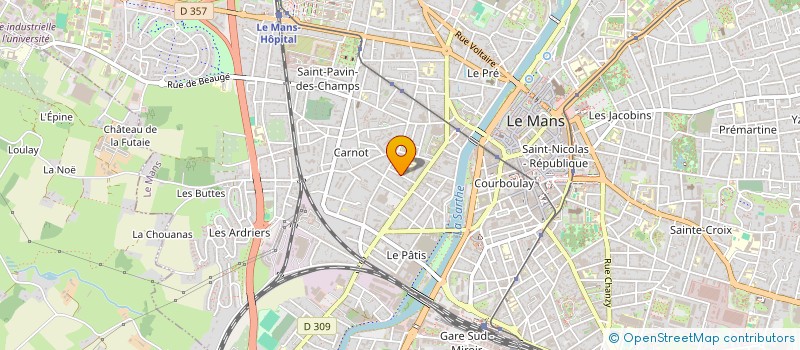 localisation de l'entreprise MADAME ALEXANDRA DECOUVELAERE à LE MANS
