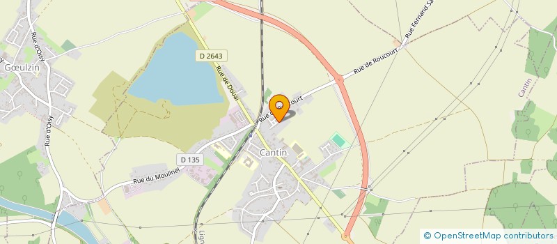 localisation de l'entreprise MADAME ALEXANDRA DEFLANDRE  CANTIN