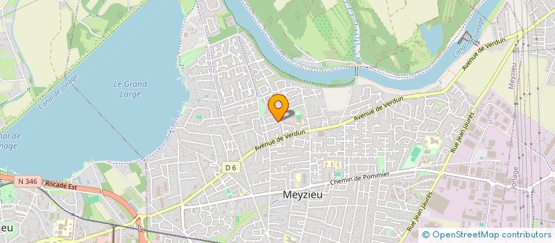localisation de l'entreprise MADAME ALEXANDRA DEGACHE à MEYZIEU