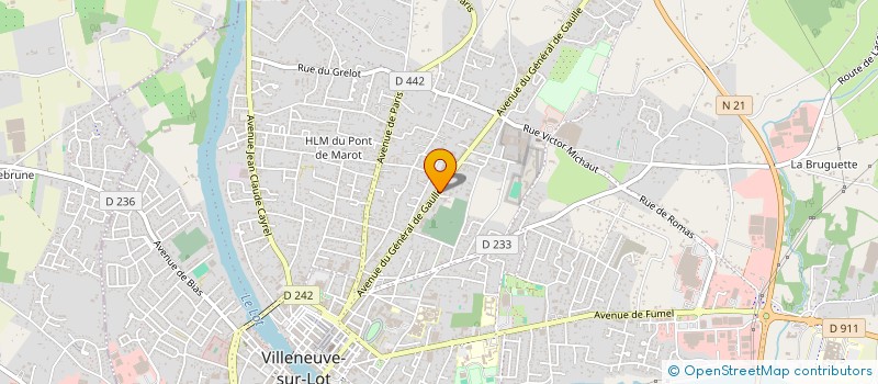 localisation de l'entreprise MADAME ALEXANDRA DEGRAVE  VILLENEUVE-SUR-LOT