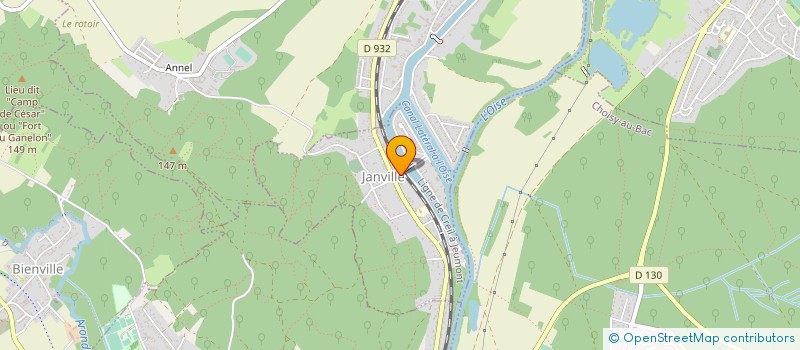 localisation de l'entreprise MADAME ALEXANDRA DELAHAYE  JANVILLE