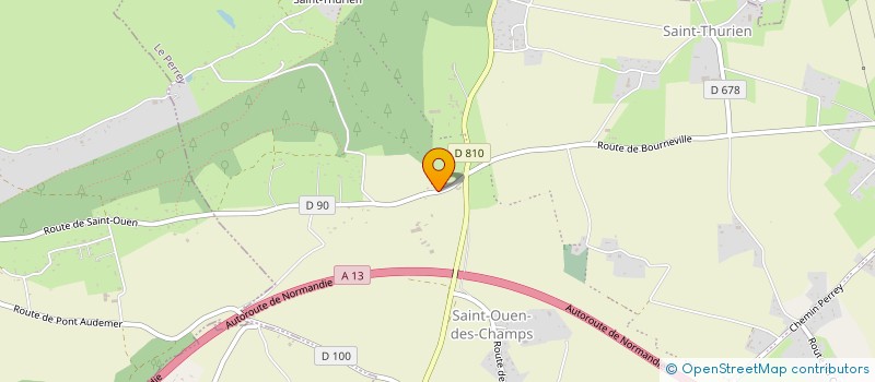 localisation de l'entreprise MADAME ALEXANDRA DELAMARE  LE PERREY