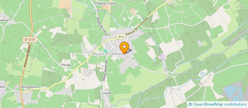 localisation de l'entreprise MADAME ALEXANDRA DELATTRE  MOULIS-EN-MEDOC