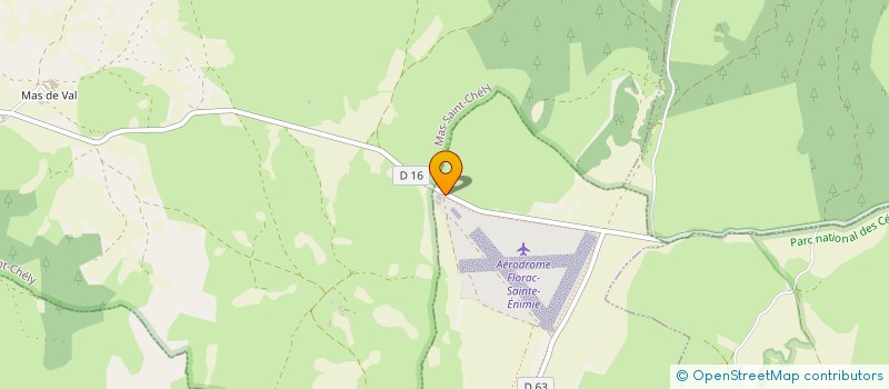 localisation de l'entreprise MADAME ALEXANDRA DELENTE  LE ROZIER