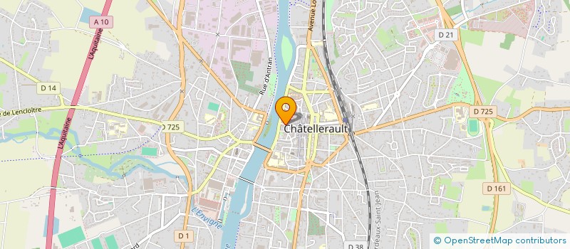 localisation de l'entreprise MADAME ALEXANDRA DEMARTEAU à CHATELLERAULT