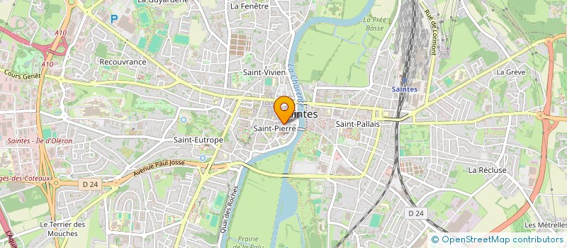 localisation de l'entreprise MADAME ALEXANDRA DENIS  BORDEAUX