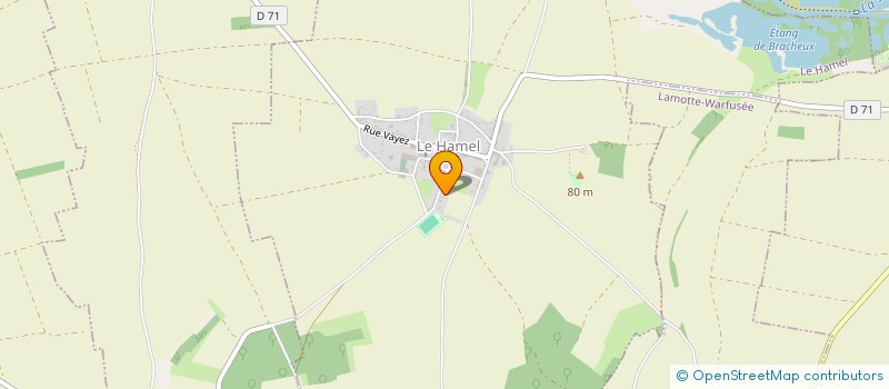 localisation de l'entreprise MADAME ALEXANDRA DENIS  LE HAMEL