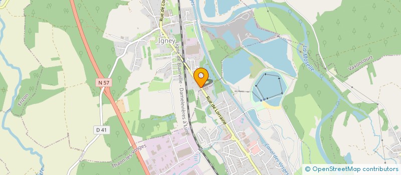 localisation de l'entreprise MADAME ALEXANDRA DENNY  CHAVELOT