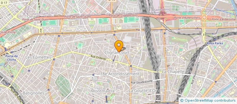 localisation de l'entreprise MADAME ALEXANDRA DEON  PARIS