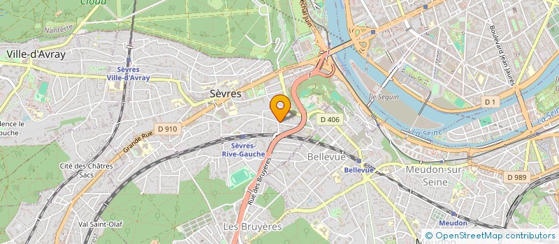 localisation de l'entreprise MADAME ALEXANDRA DERMIENS à SEVRES