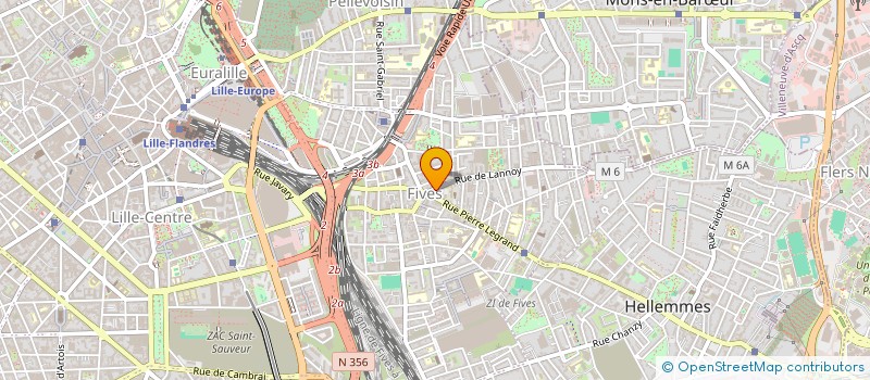 localisation de l'entreprise MADAME ALEXANDRA DEROME à LILLE