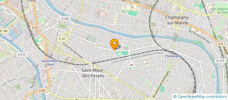 localisation de l'entreprise MADAME ALEXANDRA DESCHAMPS à SAINT-MAUR-DES-FOSSES