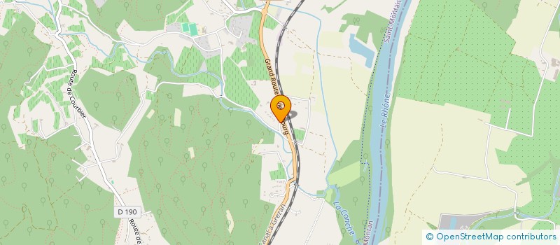 localisation de l'entreprise MADAME ALEXANDRA DEVAUX  SAINT-MONTAN