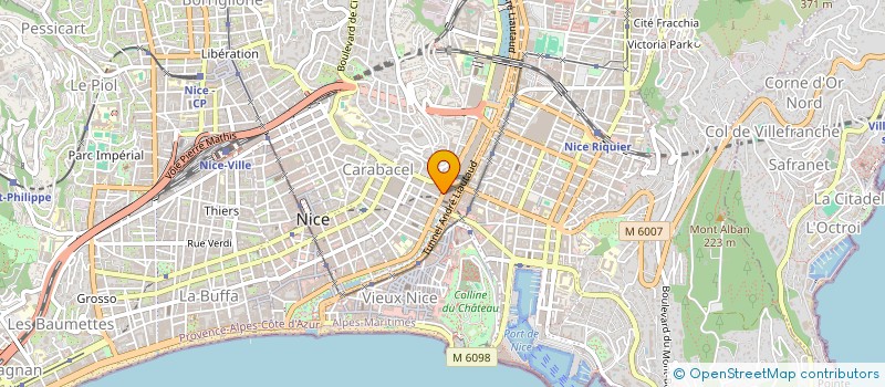 localisation de l'entreprise MADAME ALEXANDRA DHOSTE à NICE