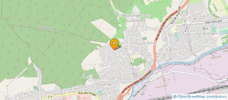 localisation de l'entreprise MADAME ALEXANDRA DI MICHELE  CLOUANGE