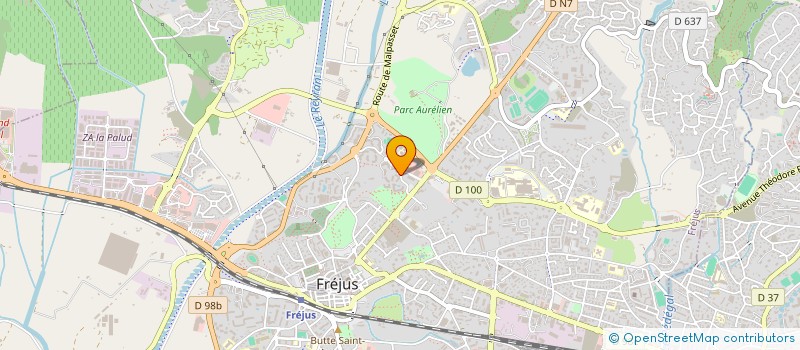 localisation de l'entreprise MADAME ALEXANDRA DI STEPHANO à FREJUS