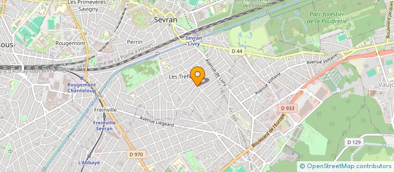 localisation de l'entreprise MADAME ALEXANDRA DIACONU  SEVRAN