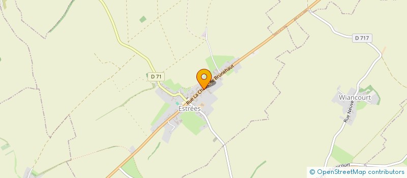 localisation de l'entreprise MADAME ALEXANDRA DOLLEZ  ESTREES