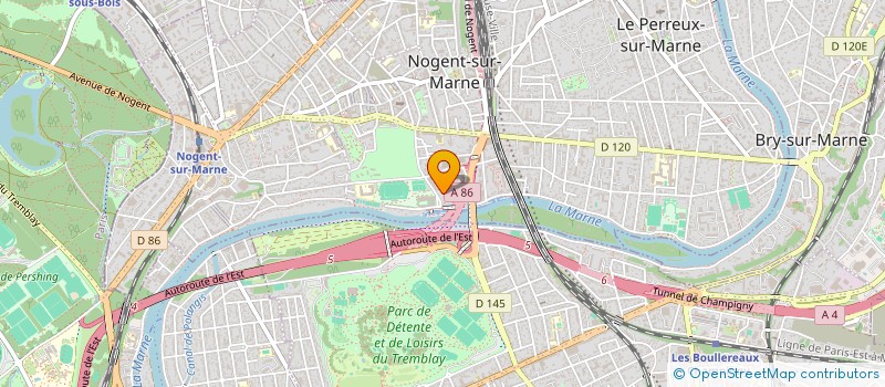 localisation de l'entreprise MADAME ALEXANDRA DOSNE  NOGENT-SUR-MARNE