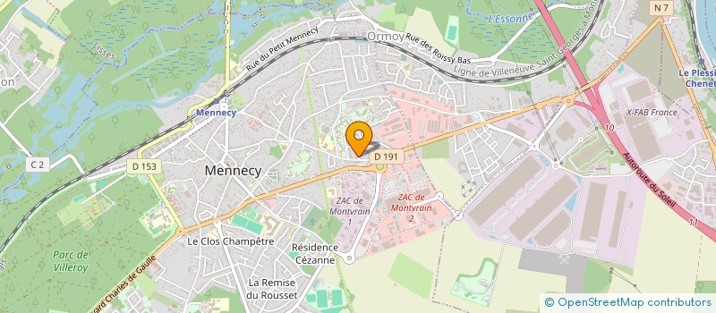 localisation de l'entreprise MADAME ALEXANDRA DRESCA à MONTARGIS