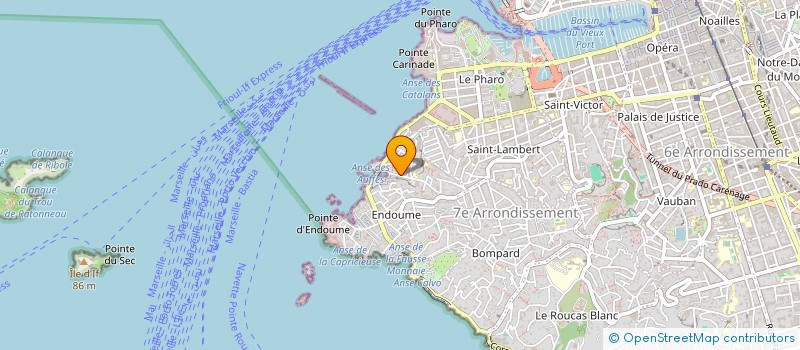 localisation de l'entreprise MADAME ALEXANDRA DREZEN à MARSEILLE