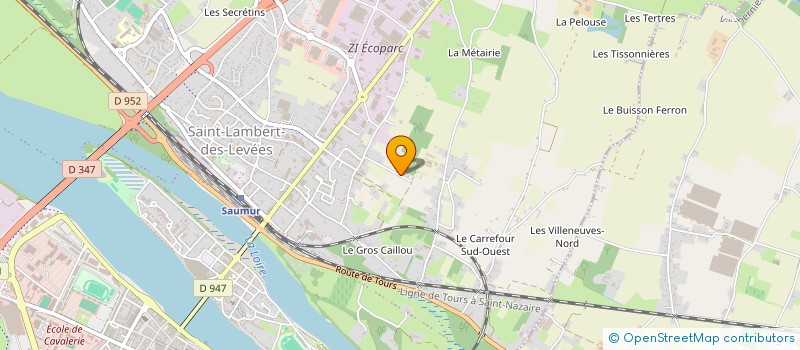 localisation de l'entreprise MADAME ALEXANDRA DUAULT  SAUMUR