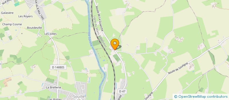 localisation de l'entreprise MADAME ALEXANDRA DUCHEMIN  LA GUIERCHE