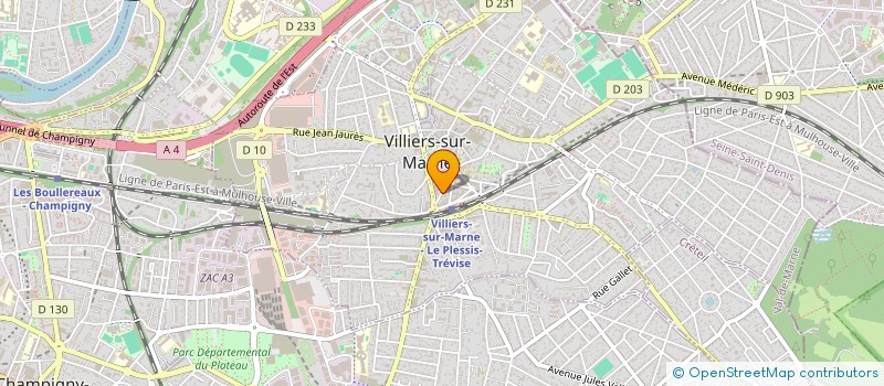 localisation de l'entreprise MADAME ALEXANDRA DUCHENE à VILLIERS-SUR-MARNE