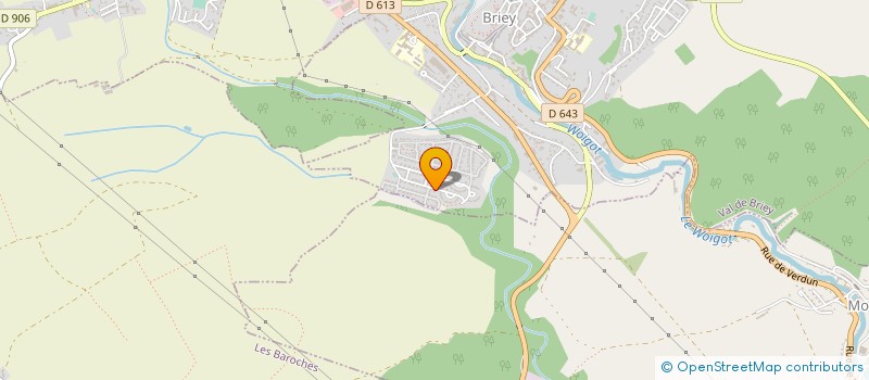 localisation de l'entreprise MADAME ALEXANDRA DUL  VAL DE BRIEY