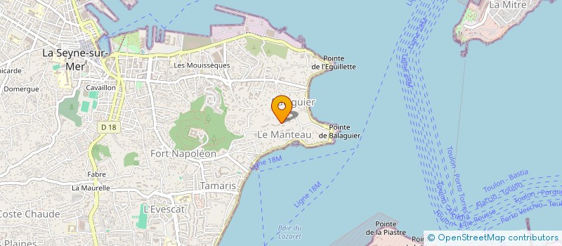 localisation de l'entreprise MADAME ALEXANDRA DUPUY  LA SEYNE-SUR-MER