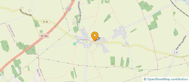 localisation de l'entreprise MADAME ALEXANDRA DUROUX  JUMELLES